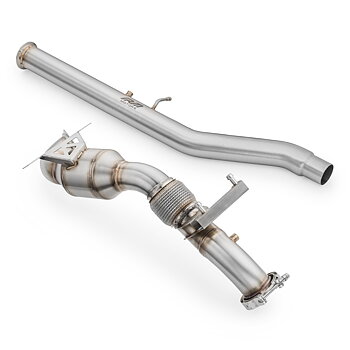 RM Motors Downpipe Skoda Karoq 2.0 TSI OPF/GPF med katalysator