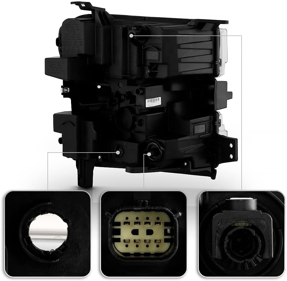 LED-strålkastare med halogenblinkers – vänster (SILVERADO 1500 19–21) - 5