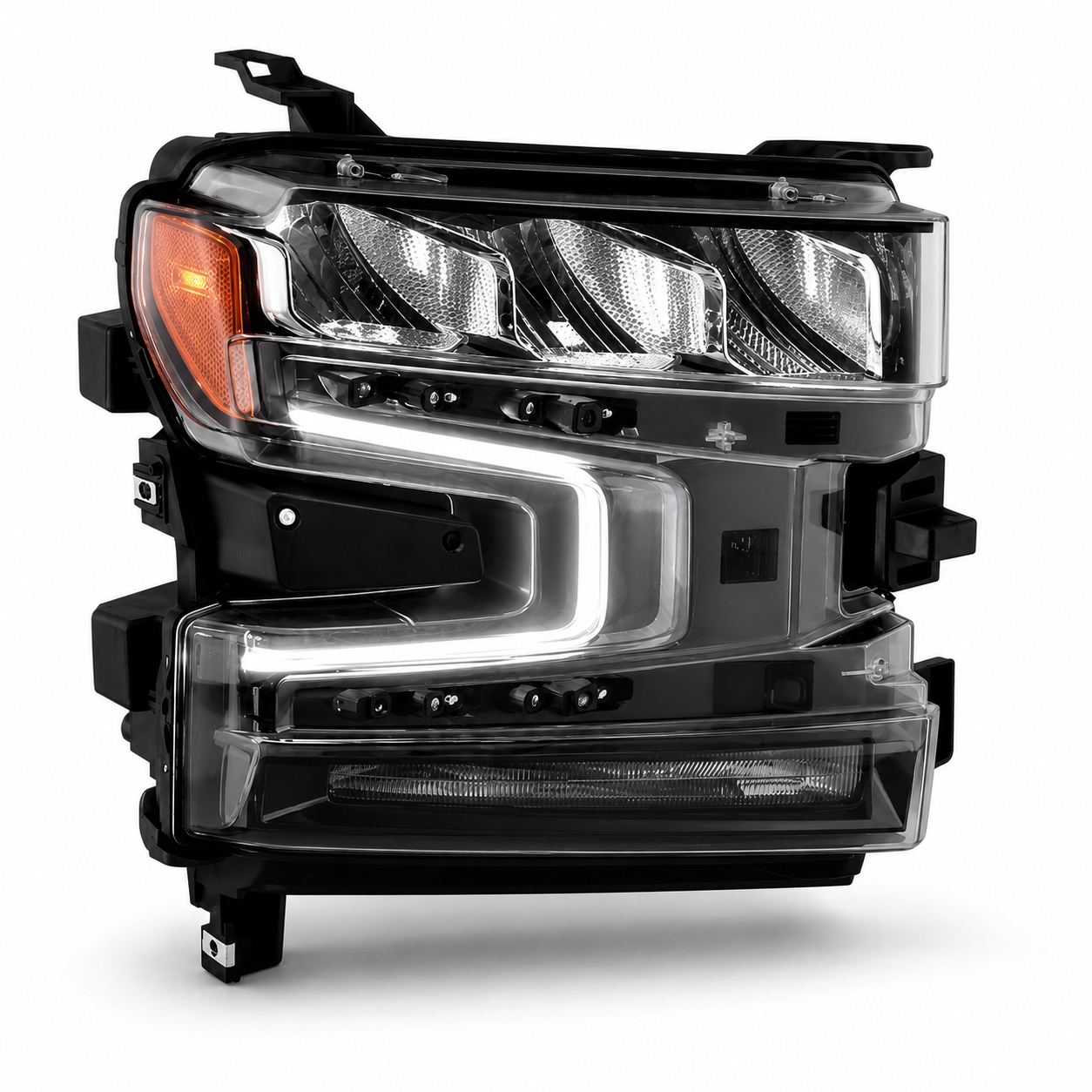 LED-strålkastare med halogenblinkers – höger (SILVERADO 1500 19–21) - 6