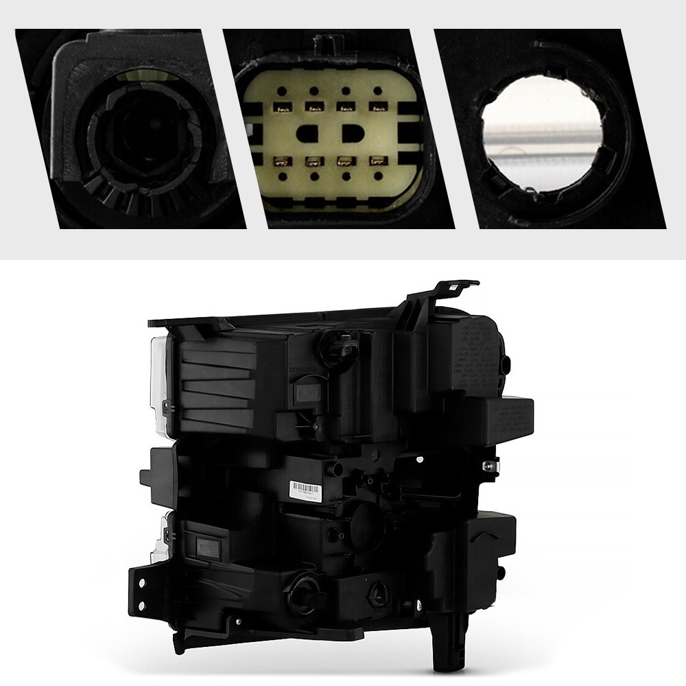 LED-strålkastare med halogenblinkers – komplett sats (SILVERADO 1500 19–21) - 5