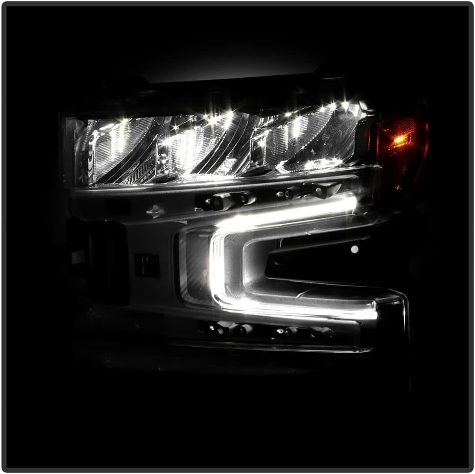 LED-strålkastare med halogenblinkers – komplett sats (SILVERADO 1500 19–21) - 8