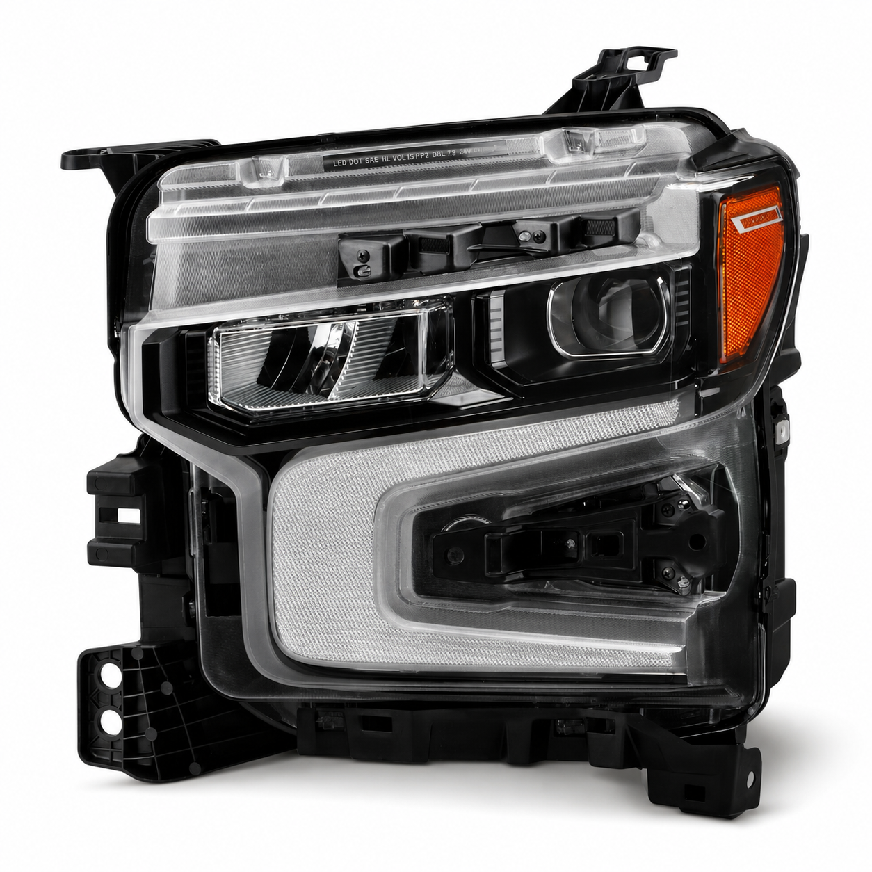 ZR2 Black Full LED-strålkastare – vänster (SILVERADO 1500 22–24) - 3