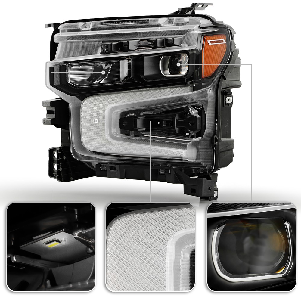 ZR2 Black Full LED-strålkastare – vänster (SILVERADO 1500 22–24) - 5