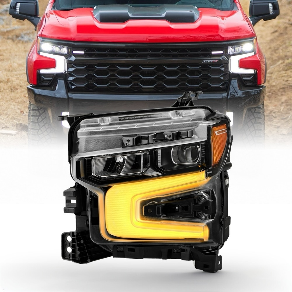 ZR2 Black Full LED-strålkastare – vänster (SILVERADO 1500 22–24)