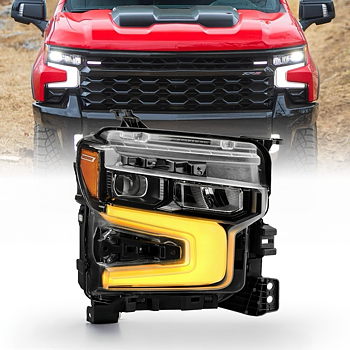 ZR2 Black Full LED-strålkastare – höger (SILVERADO 1500 22–24)