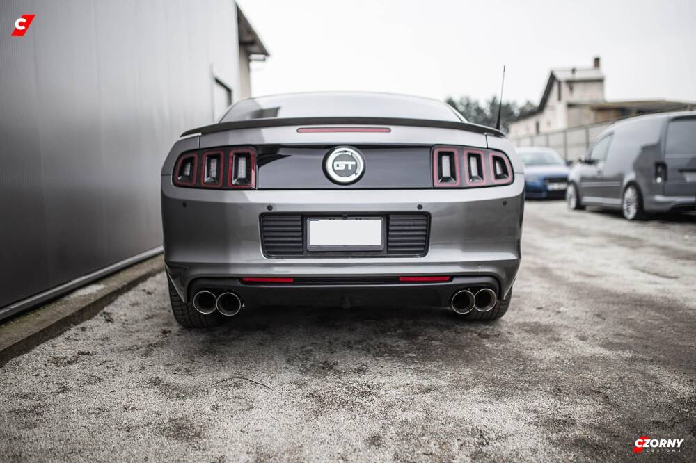 GT500 Style Diffuser 2 dubbla utblås (MUSTANG 13-14 V6, GT) - 6