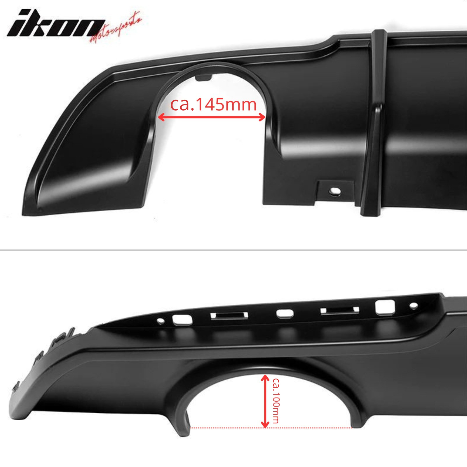 SRT-inspirerad bakdiffuser (CHRYSLER 300 15–23) - 4