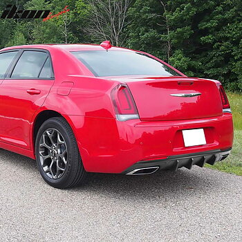 V1-bakdiffuser – mattsvart (CHRYSLER 300 15–23)