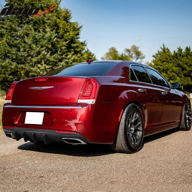 V1-bakdiffuser – mattsvart (CHRYSLER 300 15–23) - 3
