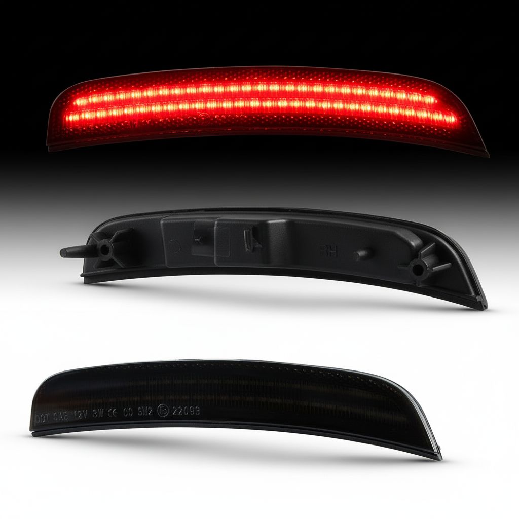LED-sidomarkeringar för bakre stötfångare (CHRYSLER 300 15–23)