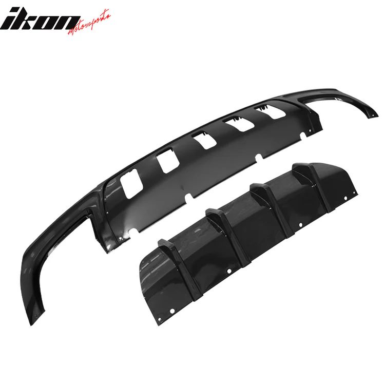 V1-bakdiffuser – blanksvart (CHRYSLER 300 15–23) - 3