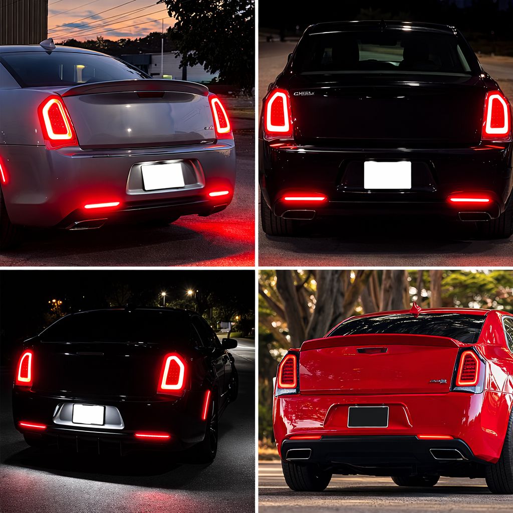 LED-markeringsljus för diffuser (CHRYSLER 300 15–23) - 4