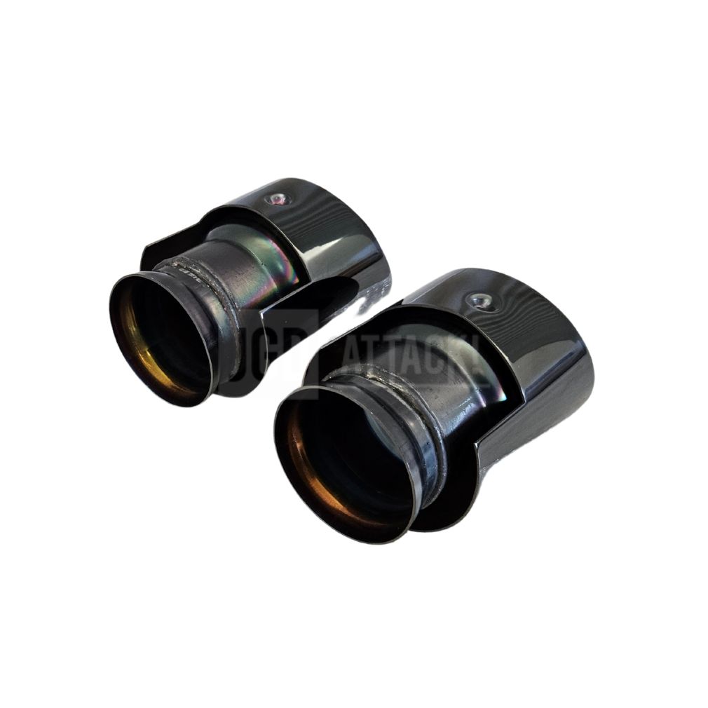 Svarta runda ändrör – sats (CHRYSLER 300 15–23) - 8
