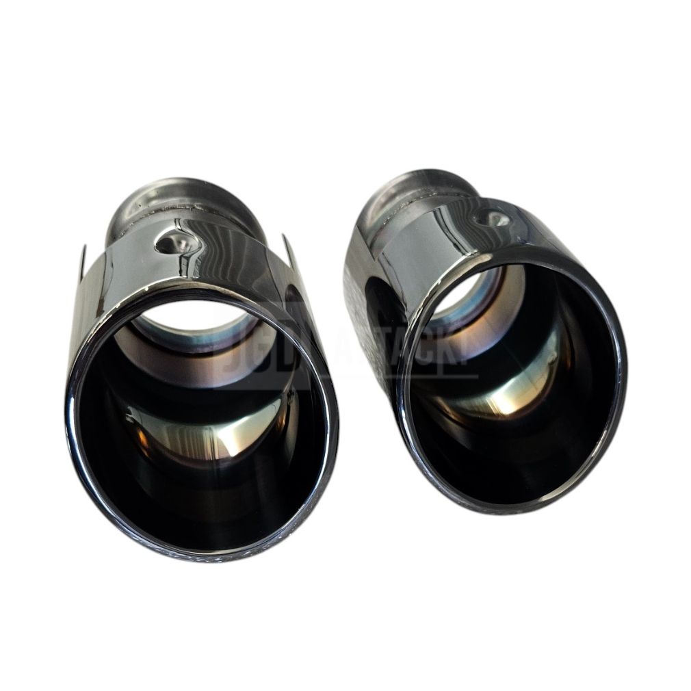 Svarta runda ändrör – sats (CHRYSLER 300 15–23) - 4
