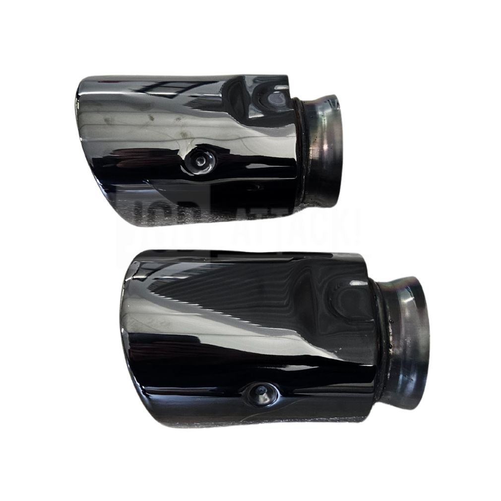 Svarta runda ändrör – sats (CHRYSLER 300 15–23) - 5