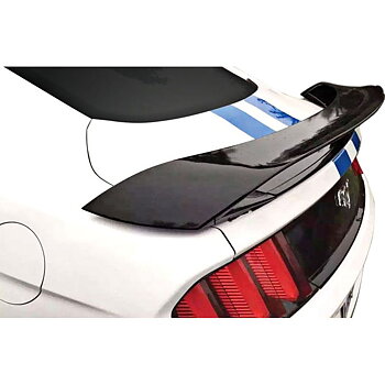 GT350R Style Vinge - Blank Svart (MUSTANG 15-20 Fastback)