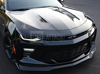 Frontläpp - Gloss Black (CAMARO 16-21 LT/RS/SS)