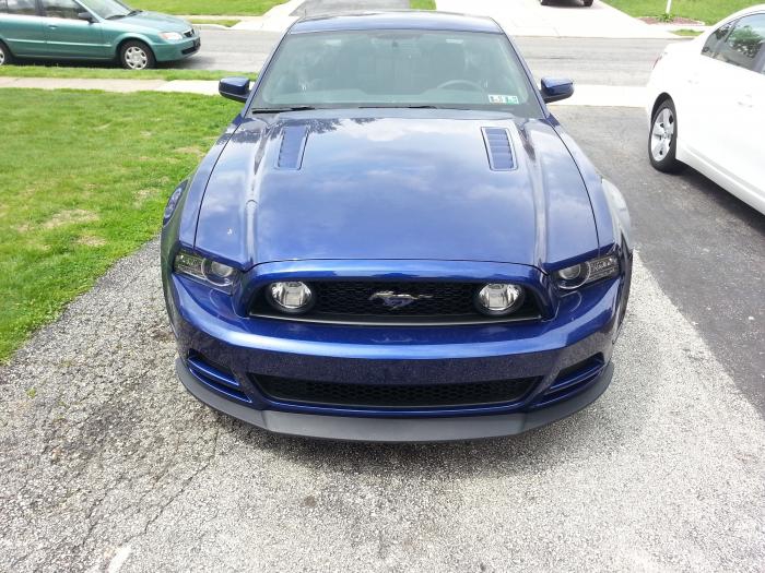 Frontläpp (MUSTANG 13-14 GT, V6) - 2