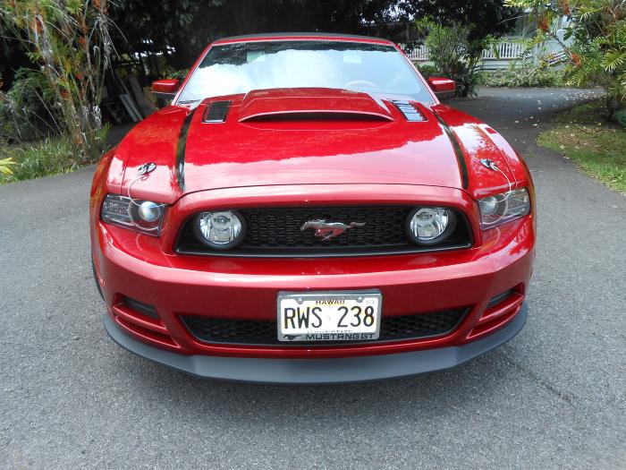 Frontläpp (MUSTANG 13-14 GT, V6)