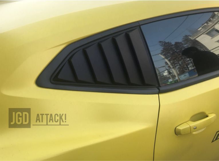 Louver för bakre sidorutor(CHEVROLET CAMARO 2016-2020 alla) - 2