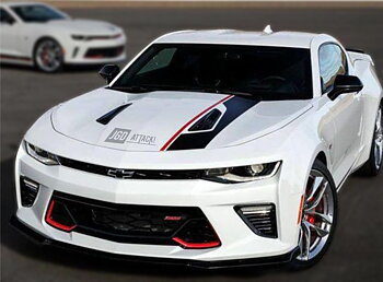 Nedre Grill Med röda inslag (CAMARO 16-18 SS)