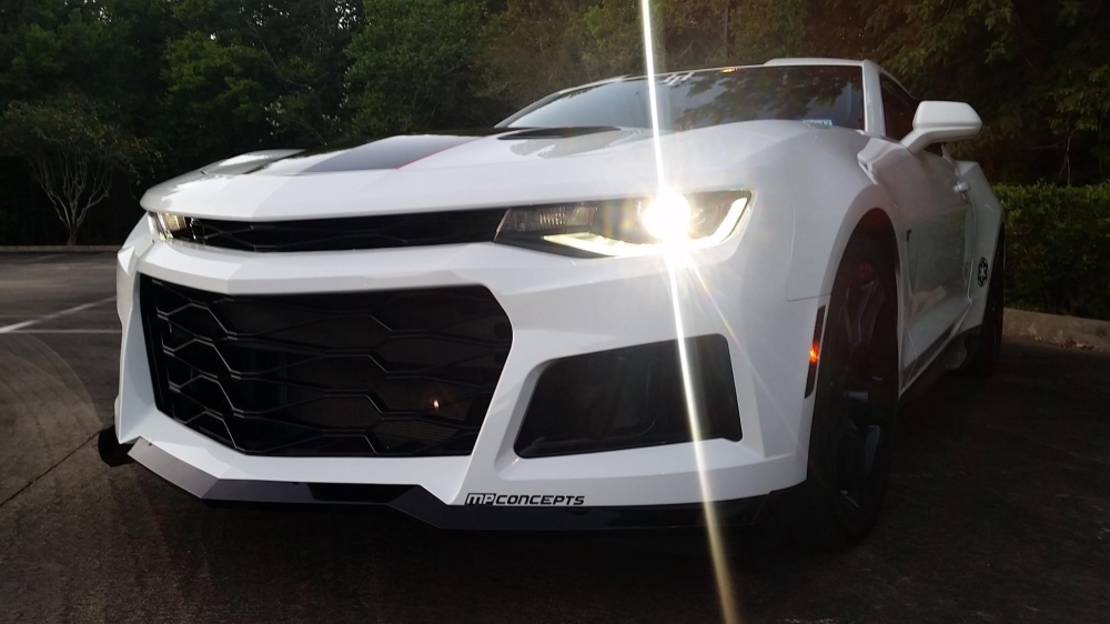 Stötfångare + Galler + Frontläpp- ZL1-stil (CHEVROLET CAMARO 16-18) - 2