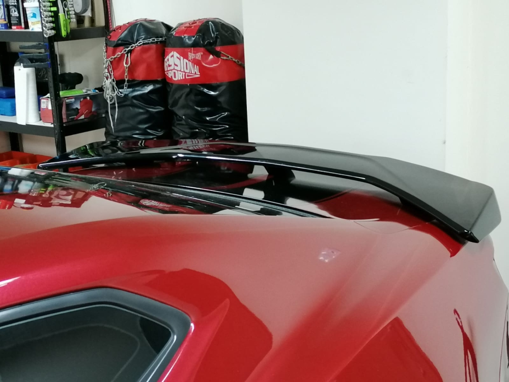 ZL1 Style Trunk Vinge - Blank Svart (CAMARO 2016-2020 all) - 2