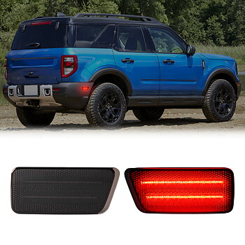 LED-sidomarkeringsljus fram – Rött ljus (FORD BRONCO SPORT 2021–2026)