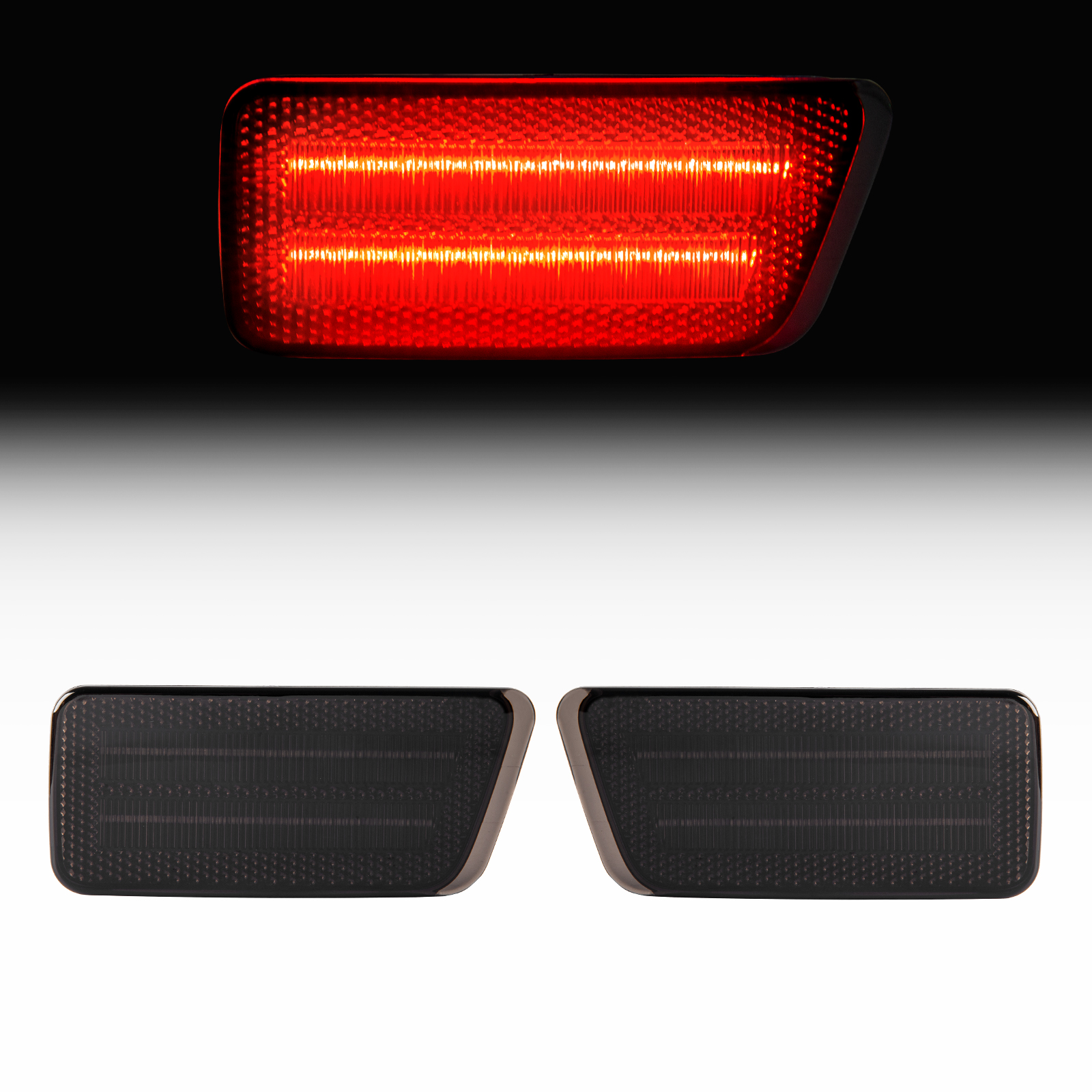 LED-sidomarkeringsljus fram – Rött ljus (FORD BRONCO SPORT 2021–2026) - 2