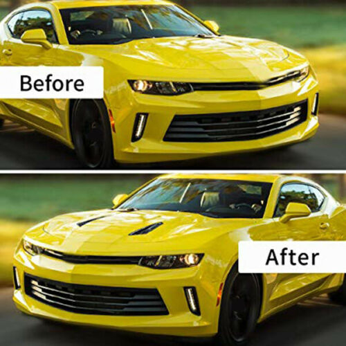 SS Style Huv Vent Louvers (CHEVROLET CAMARO 2016-2018 LT / RS) - 5