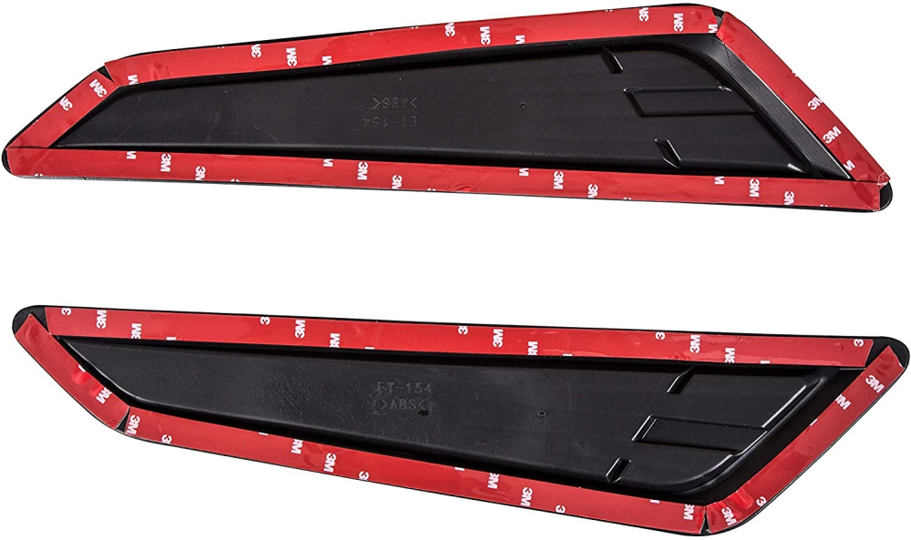 SS Style Huv Vent Louvers (CHEVROLET CAMARO 2016-2018 LT / RS) - 4