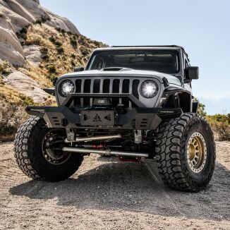 Främre stötfångare – offroad Frontier – frontbåge & LED-vingar (Wrangler JL/JT 18-26) - 3