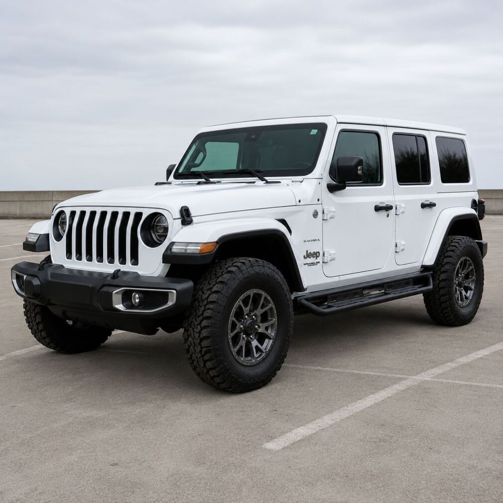 Sidesteps i stål – offroad JGD – sats (Wrangler JL 18-26)