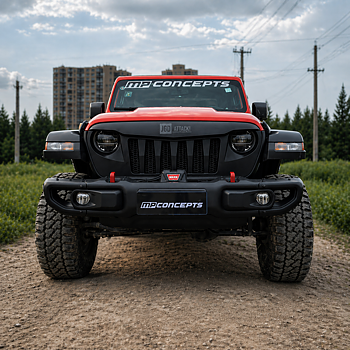 MP Concepts smidd aluminium Främre stötfångare (Wrangler JL 18-26)
