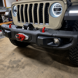 MP Concepts smidd aluminium Främre stötfångare (Wrangler JL 18-26) - 7
