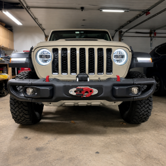 MP Concepts smidd aluminium Främre stötfångare (Wrangler JL 18-26) - 3