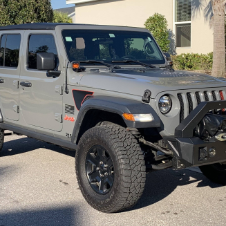 Modulär främre stötfångare – offroad Kansas – D-Rings & frontbåge & dimljus (Wrangler JL 18-26) - 12