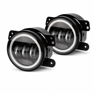 Modulär främre stötfångare – offroad Kansas – D-Rings & frontbåge & dimljus (Wrangler JL 18-26) - 11