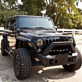 Modulär främre stötfångare – offroad Kansas – D-Rings & frontbåge & dimljus (Wrangler JK 07-17) - 9