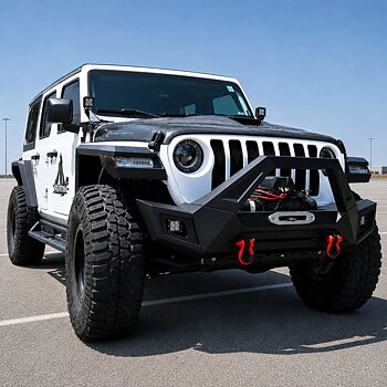 Främre stötfångare – offroad Colorado – D-Rings & frontbåge & dimljus (Wrangler JL 18-26)
