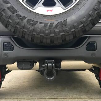 Bakstötfångare i smidd aluminium + LED (Wrangler JL 2018 – 2026) - 3