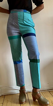 High waisted skinny pants
