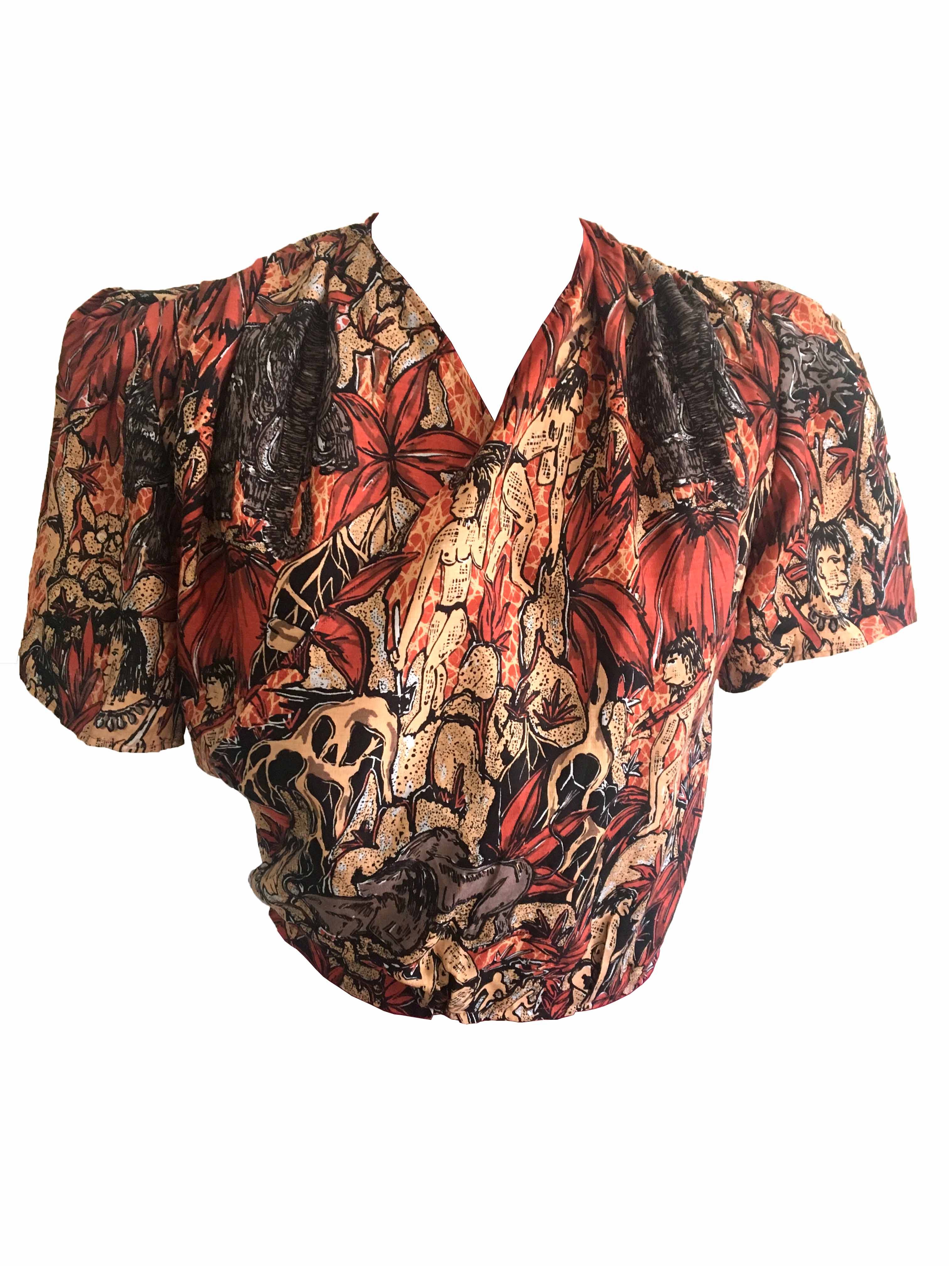 Wrap blouse - 2