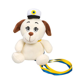 Gosedjur-halsband - Hund med studentmössa