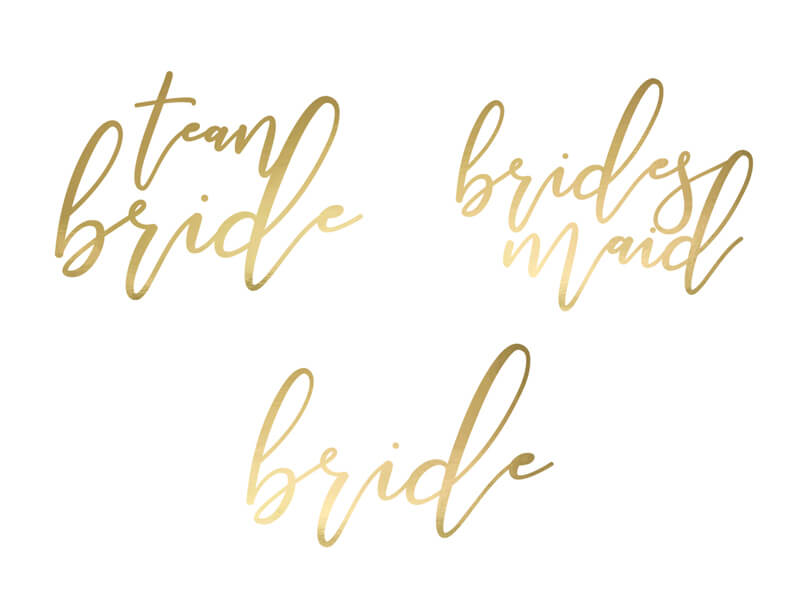 Tatueringar | Möhippa | Team Bride  och Bride | Guld