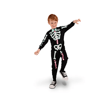 Utklädnad Halloween - Skelett