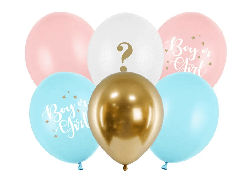 Ballongbukett - Gender reveal "Boy or girl?"