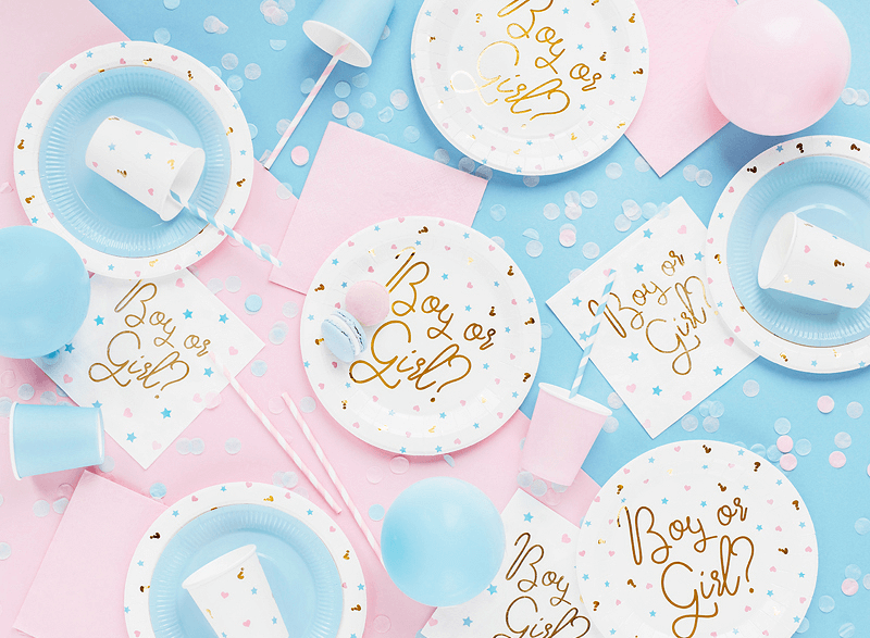 Pappersmuggar -  Gender reveal "Boy or girl?"