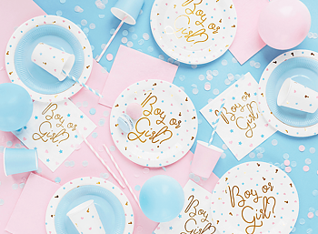 Pappersmuggar -  Gender reveal "Boy or girl?"