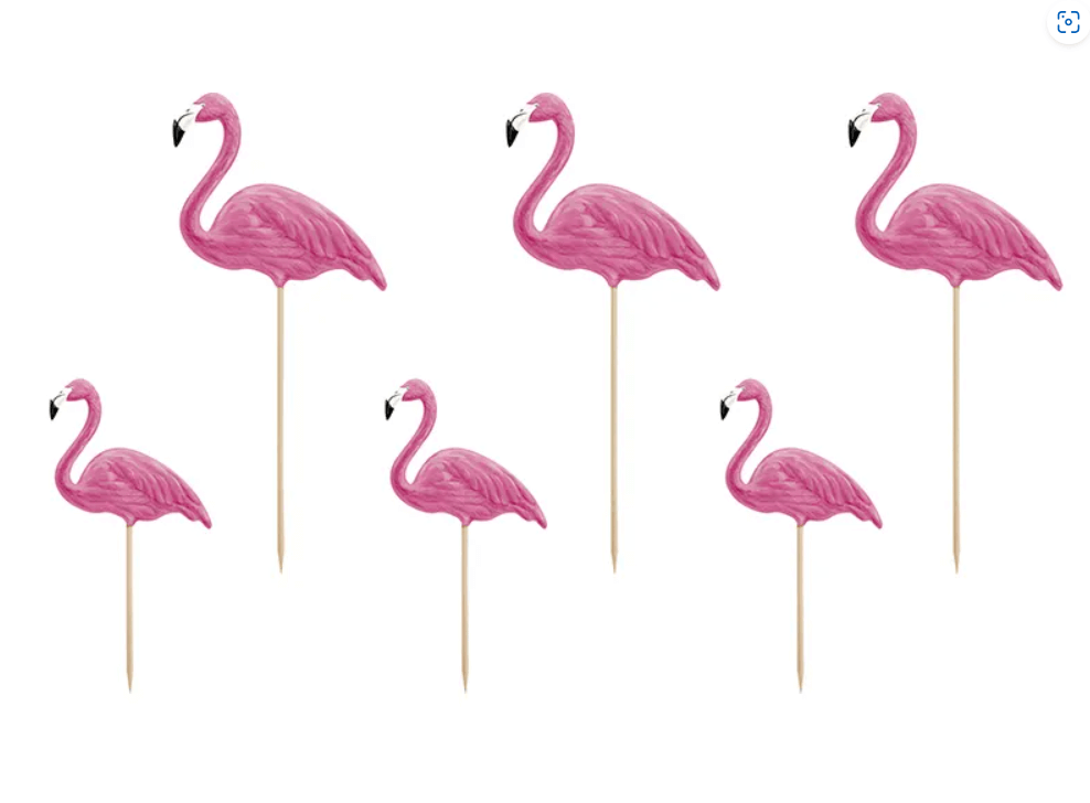 Cake Picks - Flamingo